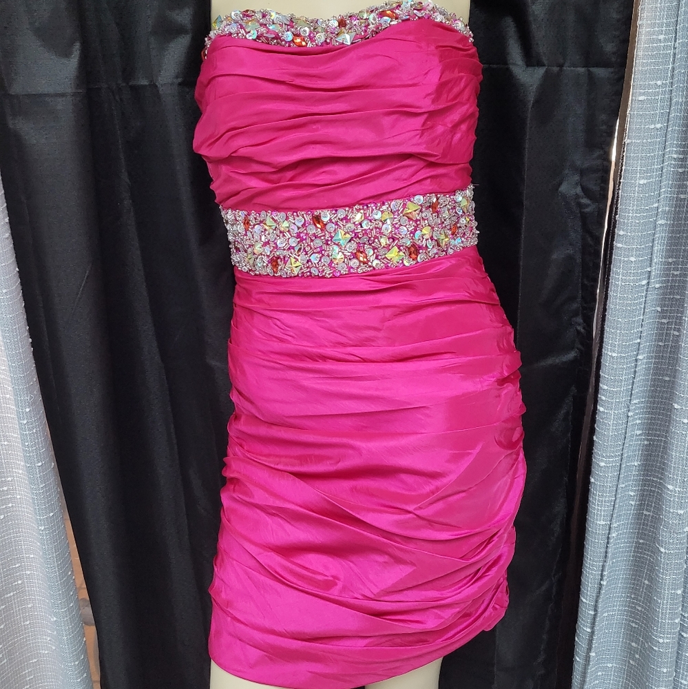 Sparkle Dress, Size 6, Pink, dress